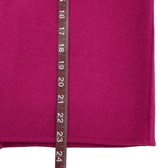 Talbots Hot Pink Wool Blend Straight Pencil Skirt Women's 4 Career Work Dress - Picture 10 of 12